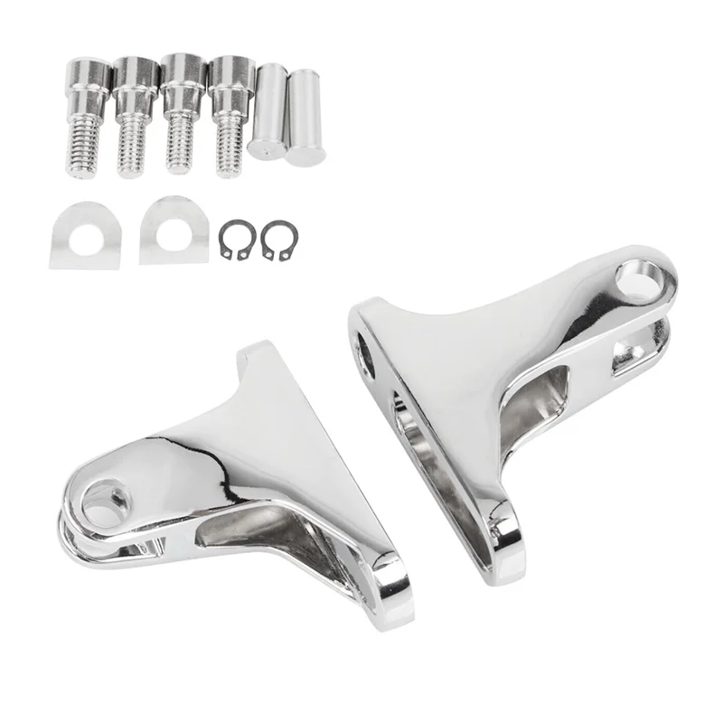 

AEA6-Chrome Rear Passenger Mini Foot Peg Mount Kit For Electra Road Glide King 93UP