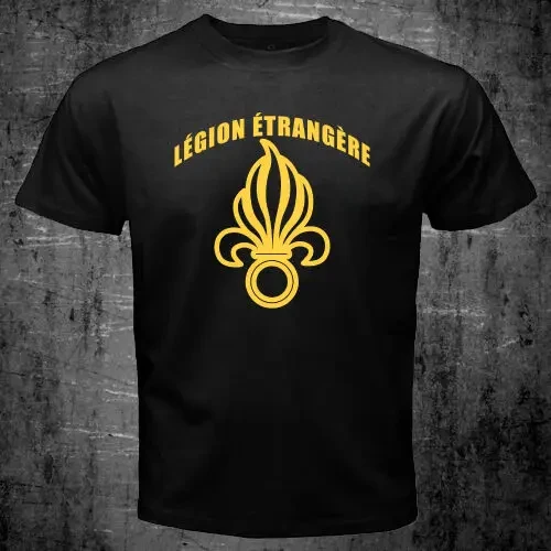 New French Foreign Legion Légion Etrangère Special Forces World War Army T-shirt Short Sleeve Clothing Tee Cotton Summer Top