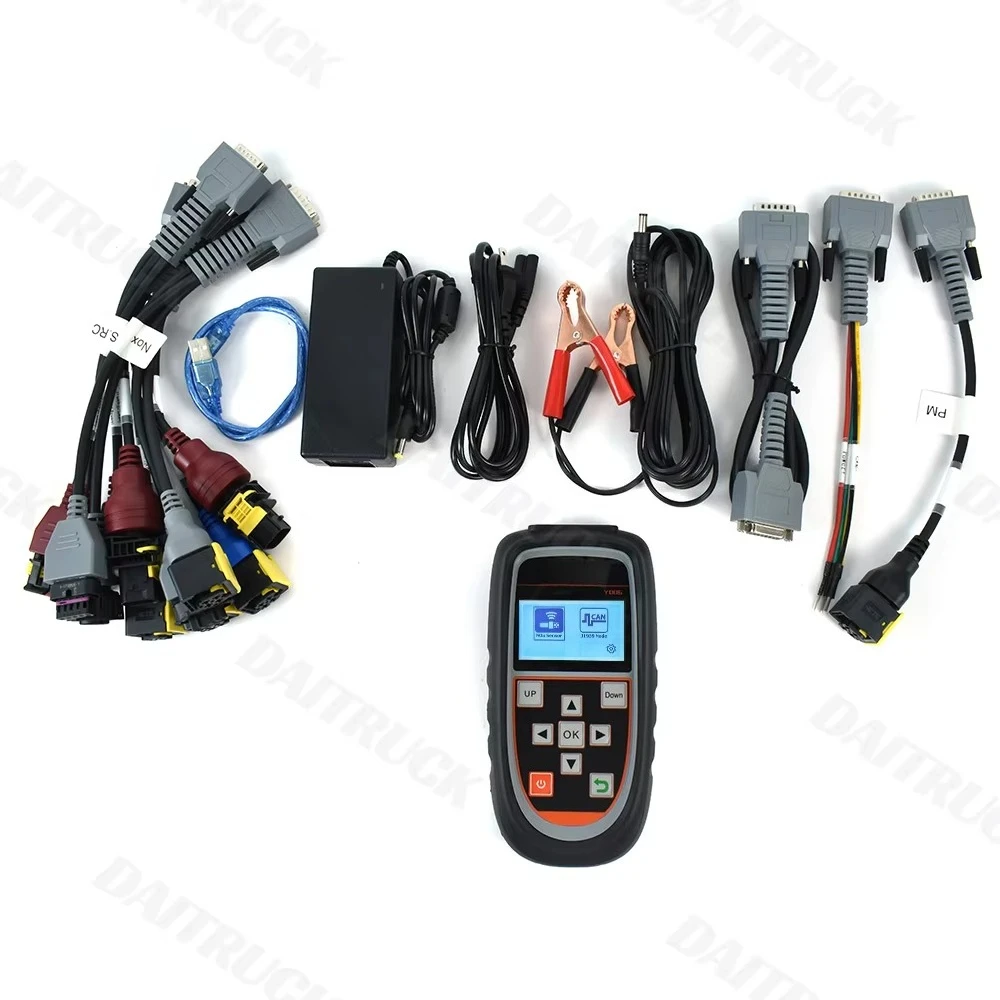X-truck Y006 Engine Analyzer Universal NOx Sensor Tool Urea Level/PM/Exhaust Temperature Diagnosis J1939 CAN BUS