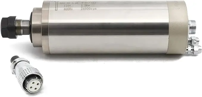 CNC Spindle Motor 4.5kW 380V/220V  Water-Cooled High-Speed Spindle for Milling