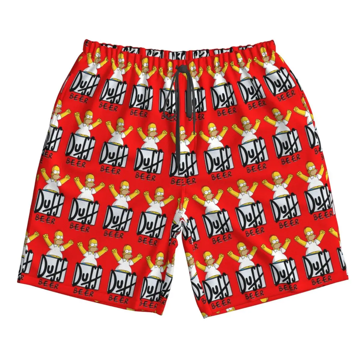 

Duff Beer Trunks Beach Board Shorts Casual Quick Dry Swim Summer Men Pants