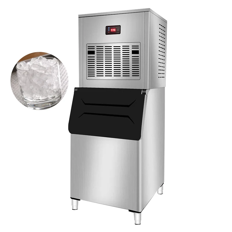 Ice Making Machine 200kg 320kg 500kg Nugget Ice Crusher Block Maker Automatic Commercial Ice Machine For Business Price
