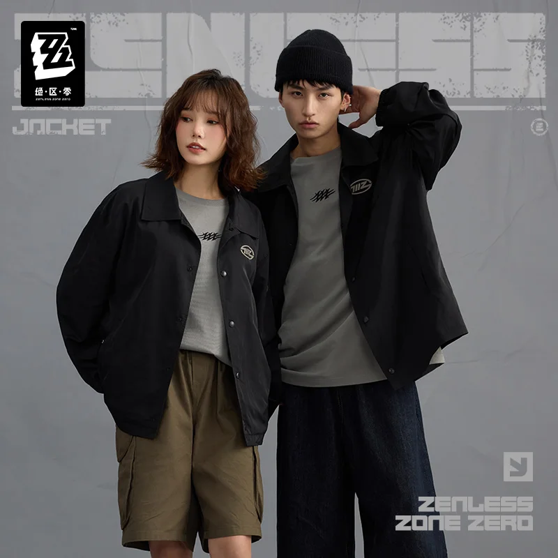 [Official Merchandise] Zenless Zone Zero STUDIO 2025SS Spring Summer Series Thin Coaching Jacket in Stock