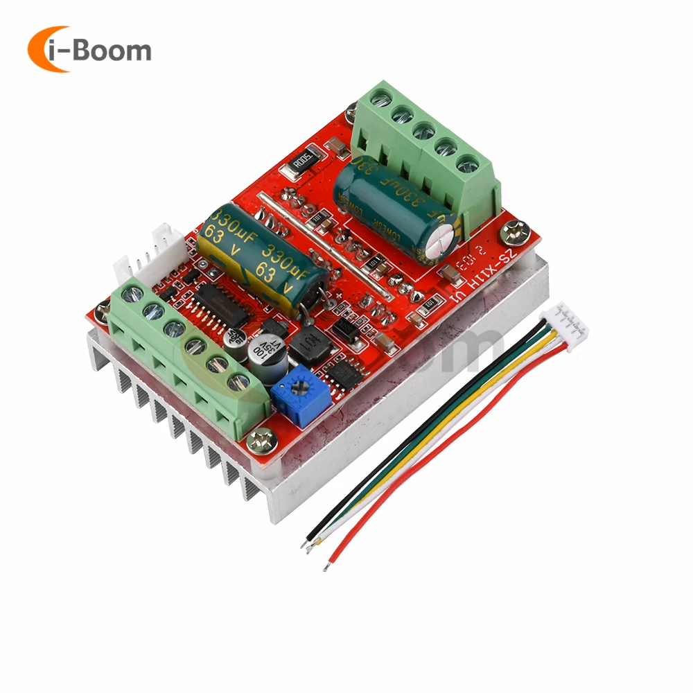 400W DC 9 -60V BLDC 3 Phase DC Brushless Electric Motor Speed Controller with Hall Sensor Motor Driver Module