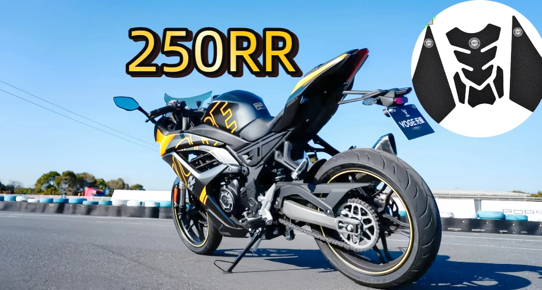 

Motorcycle Accessories Anti Slip Fuel Tank Pads Gas Knee Grip Traction Sticker Protector For LONCIN VOGE 250RR 250rr