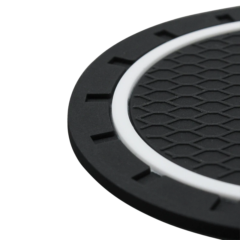 Car cup coaster two design styles premium look