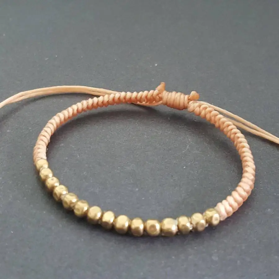 

Вязаный браслет из бисера ручной работы, мужской браслет-манжета на пуговицах, четки Рамадана, женская медитация, праздничный подарок, повседневная одежда