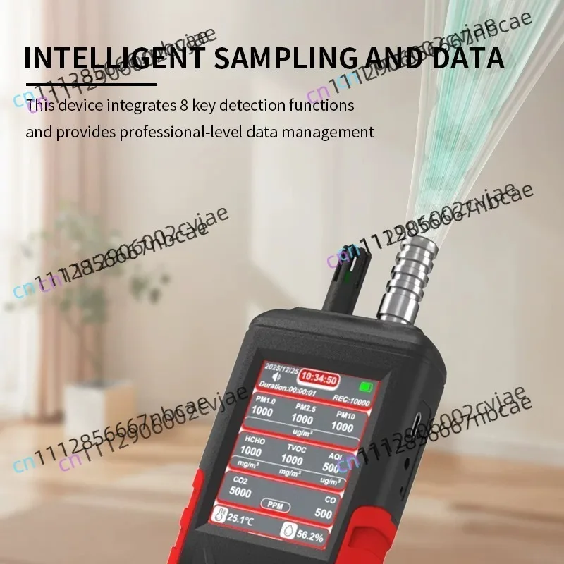 Household Data Logging Documentation Computer Export Air Quality Carbon Monoxide Detector Meter