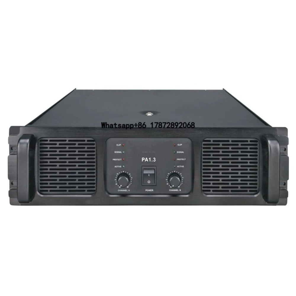 

OEM 2 Channel Strong Sound Professional Audio 1300W Quality Pro Amplifier High Watts Power