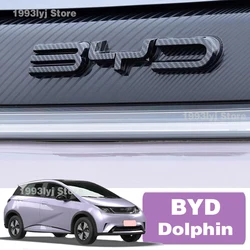 For BYD Dolphin EA1 2022 2023 2024 2025 Styling Plastic Rear Emblem Front Grille Badge High-end Decals Auto Exterior Decoration