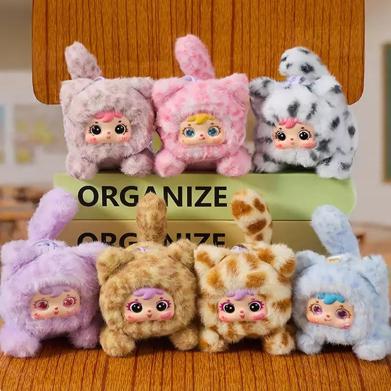 

New Samuel Cute Little Cat Series Vinyl Blind Box Doll Toys Kawaii Doll Action Figure Ornaments Pendant Homecoming Gift Pendant