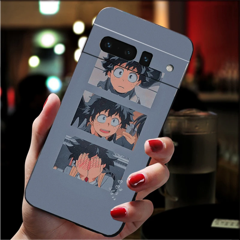 Phone Case For Google Pixel 10 Pro XL 9 Pro XL 8 7 6 Pro 9A 8A 7A 6A Pixel 8 7 6 5 Anime My Hero Academia deku bakugou