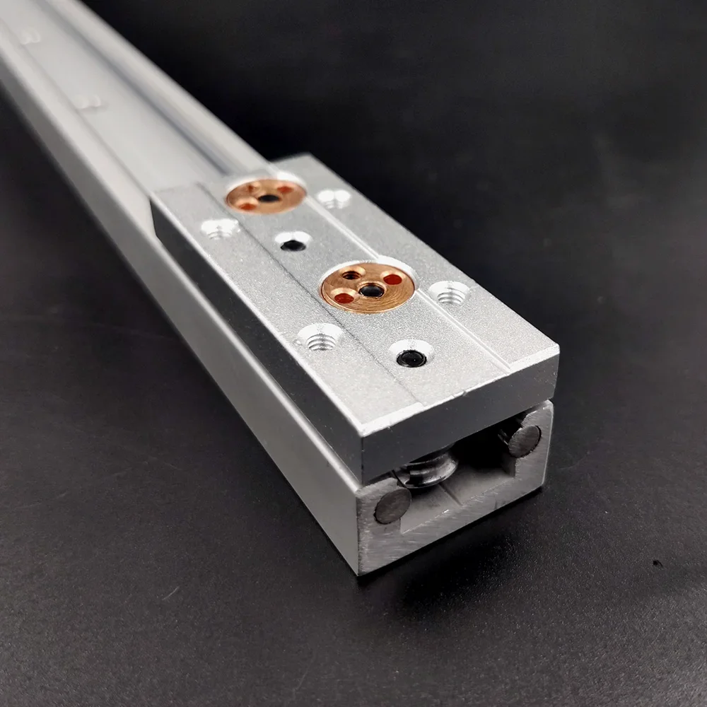 Built-in dual-axis Linear Guide 28mm SGR10 Roller Slide 1 set: 1 SGB10 block and 1 SGR10 guide Length 500 600 Woodworking Slide