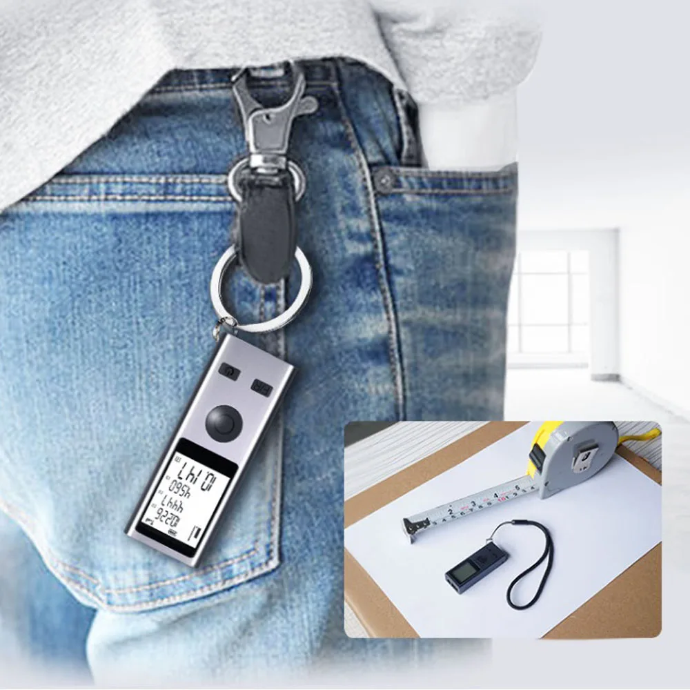 

Smart Laser Rangefinder Intelligent Digital Laser Rangefinder Mini Usb Charging Rechargeable Handheld 30M Laser Distance Meter