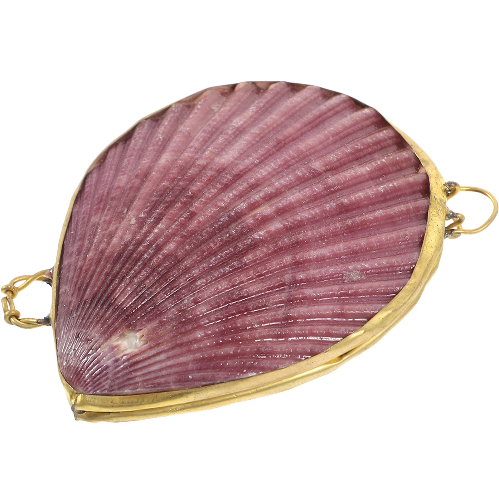 Seashell Jewelry Case Compact Trinket Storage Box for Small Accessories Elegant Shell Shaped Jewelry Holder Decorative Case