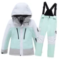 Green White