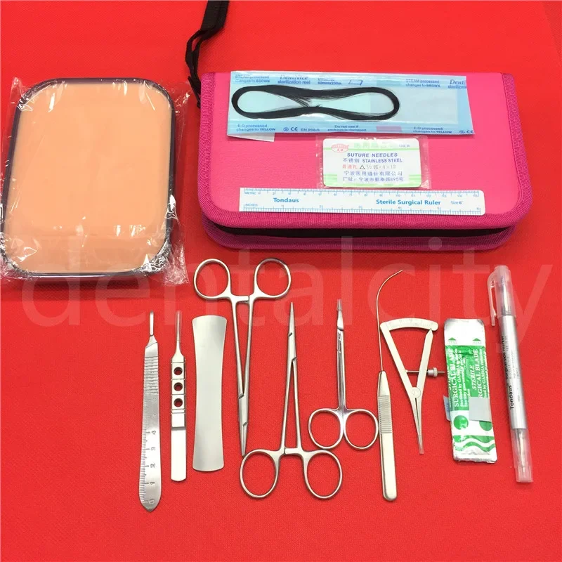 1 Satz ophthalmologische mikrochirurgische Instrumente aus Edelstahl, Chirurgie, professionelle Augenlidwerkzeuge