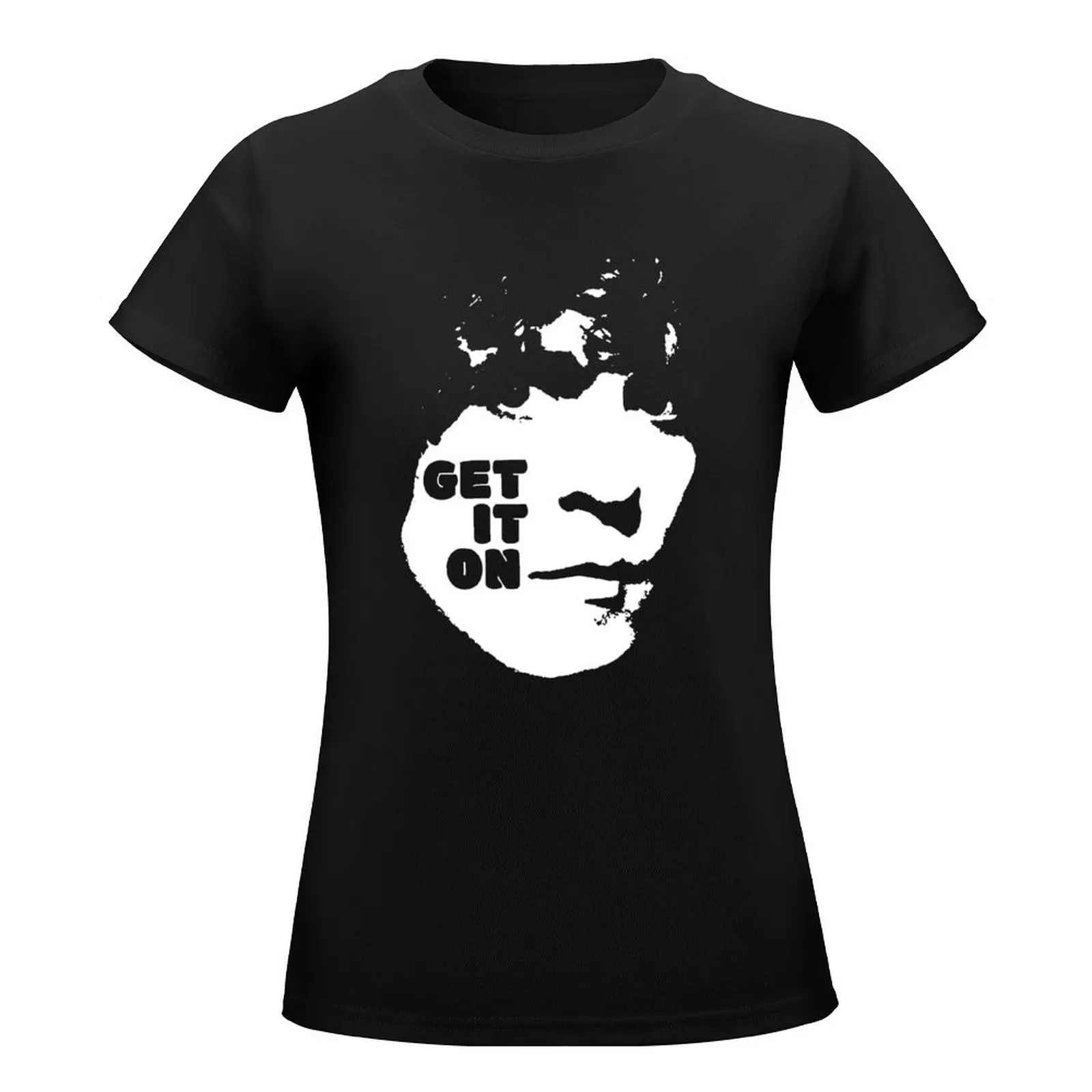 T-Rex Marc Bolan Get It On Bang A Gong T-Shirt anime clothes hippie clothes tees western t shirts for Women