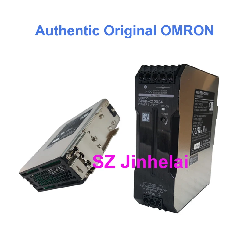 OMRON S8VK-C12024 Authentisches Original DIN-Schienen-Schaltnetzteil S8VK-C12024/ED2 120W 24VDC 5,0A