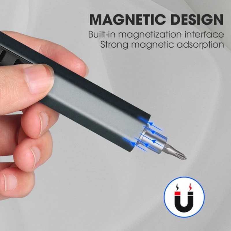 Precision Screwdriver Set 28 In 1 Electric Screwdriver With Shadowless Light Electric Screwdriver Tool Durable Easy To Use