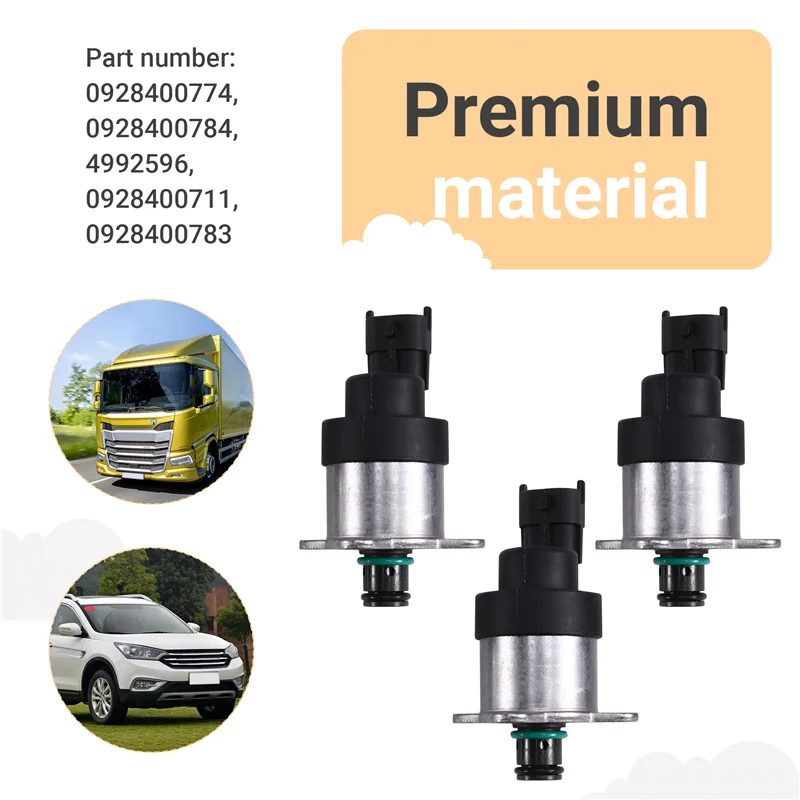 

Control Valve Regulator Fuel Pressure 0928400774 For CUMMINS DAF 5301068 0928400784 0928400783 0928400711 Car