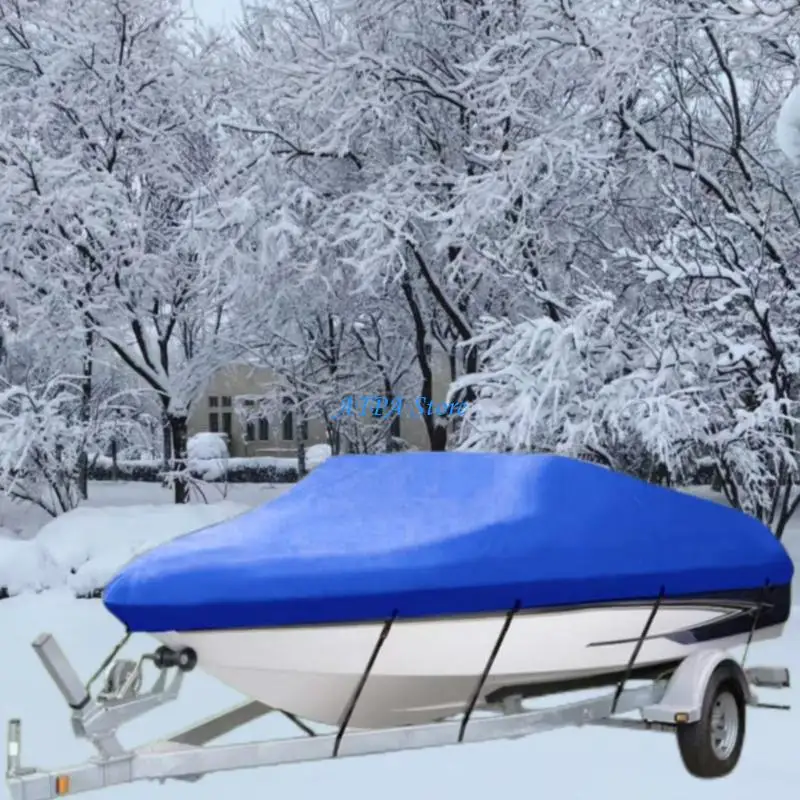 

U13C Waterproof Cover Trailerable Boat Cover Fits V Hull Vessels 17 to 19 Feet Use