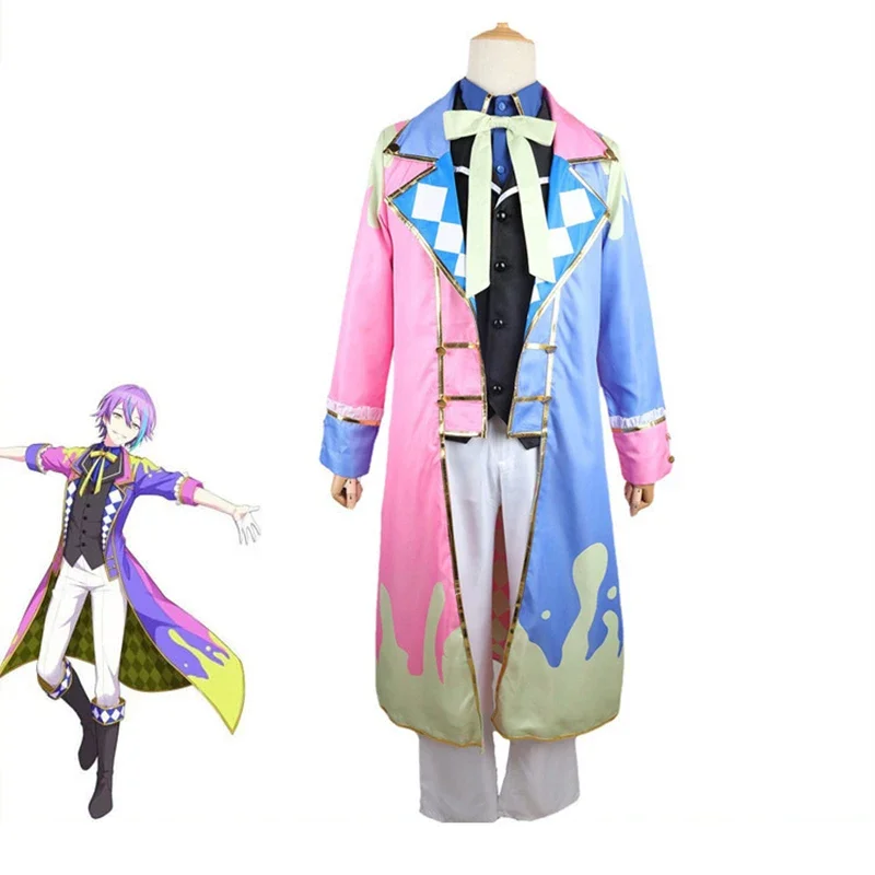 أزياء كاميشيرو روي التأثيرية مشروع سيكاي الملونة المرحلة الفذ العجائب × أزياء المسرح كاميشيرو شعر مستعار أغطية الرأس