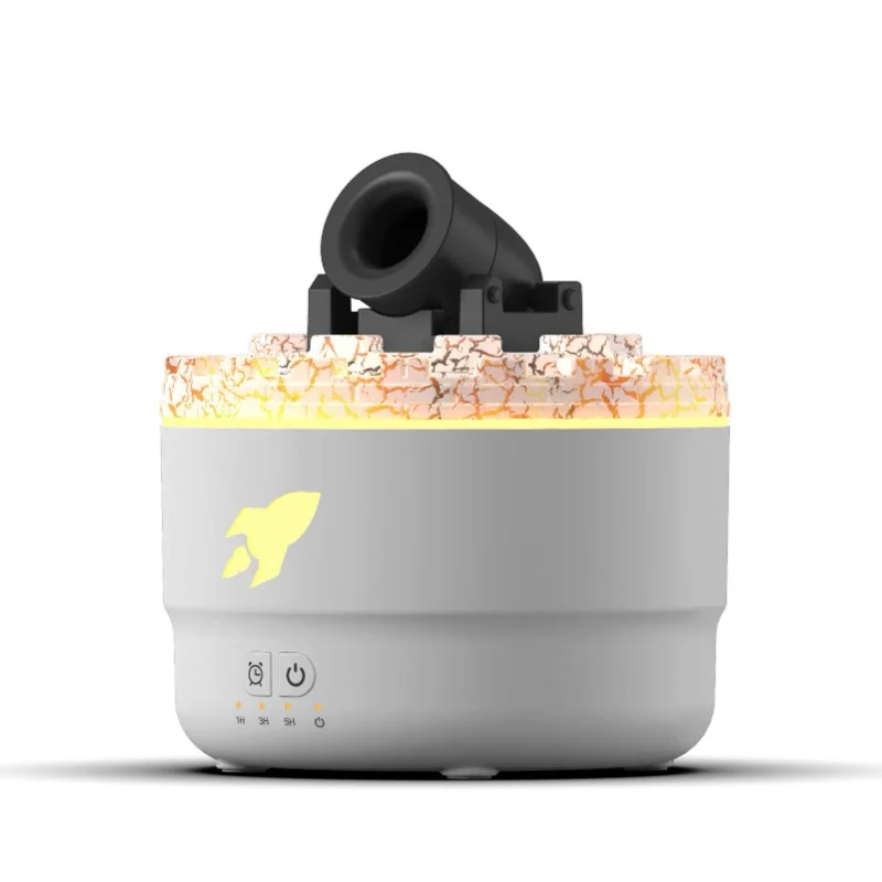 

Диффузор эфирного масла, 300 мл, прохладный туман, автоматическое отключение, 7 цветов, свет, 4 настройки таймера, супер тихий вулкан, небольшой увлажнитель