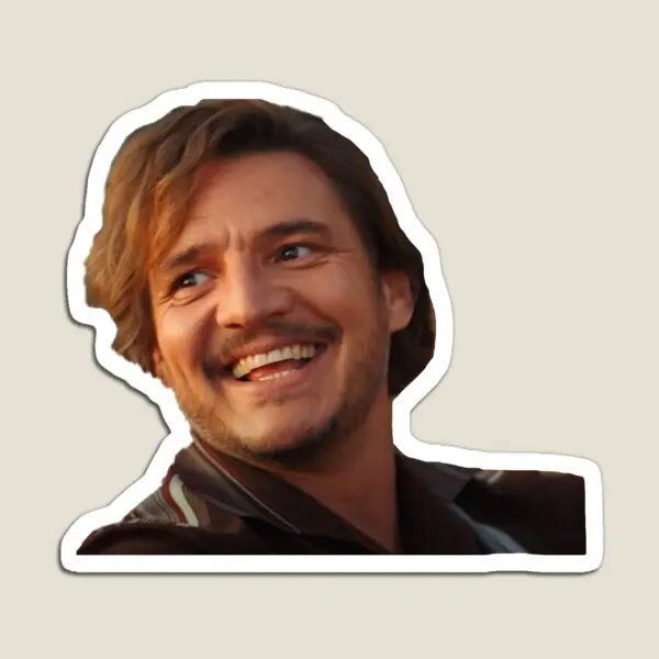 Pedro Pascal  Magnet Stickers Toy Baby Magnetic Holder Refrigerator Cute Children Decor Kids Home Funny for Fridge Organizer
