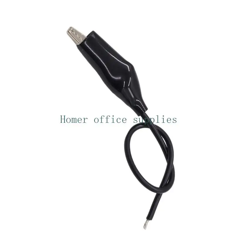 K43B Alligators Clip Electrical,2 Color Test Crocodiles Jumpers Wire Cable with Alligators Clip for Electrical Testing
