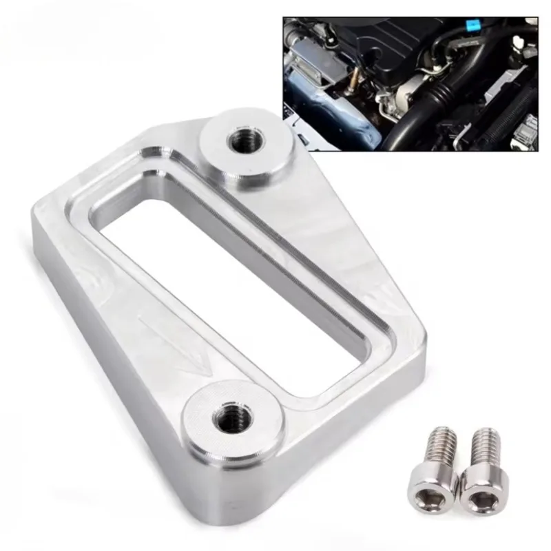 

Базовое крепление датчика расхода воздуха из алюминиевого сплава, применимо для LS3 LS7, установка датчика воздуха двигателя, автомобильные аксессуары