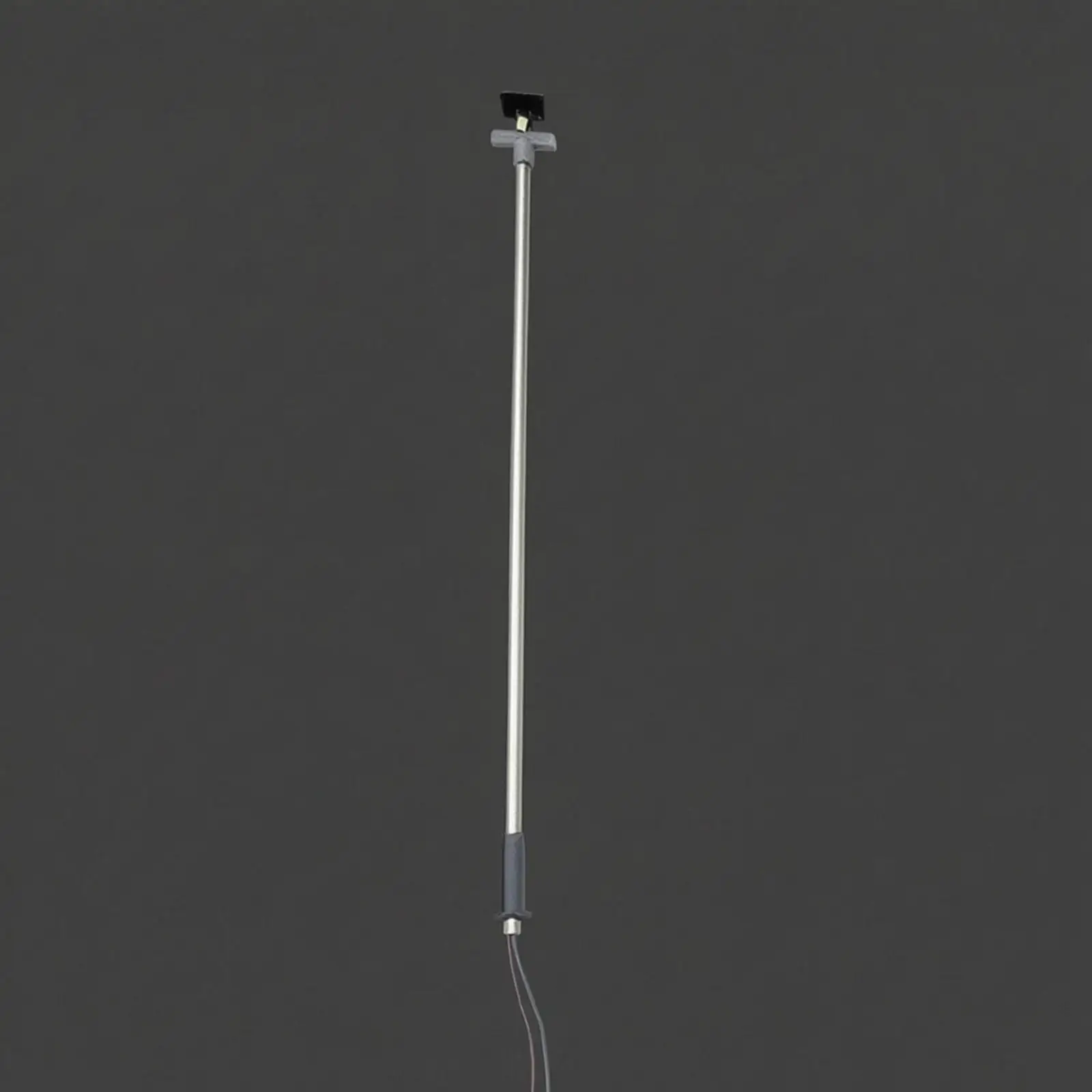 Non-Assembly Metal Street-Lamp Model | Profile Design, Space-Conscious Size, Miniature Street Lamp, for Elevated-Road Scenes