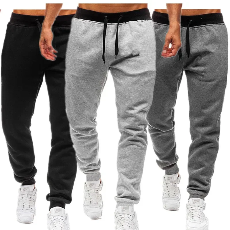 Primavera autunno palestre uomo jogging pantaloni della tuta pantaloni da jogging da uomo abbigliamento sportivo i pantaloni sportivi maschili di alta qualità abbigliamento sportivo