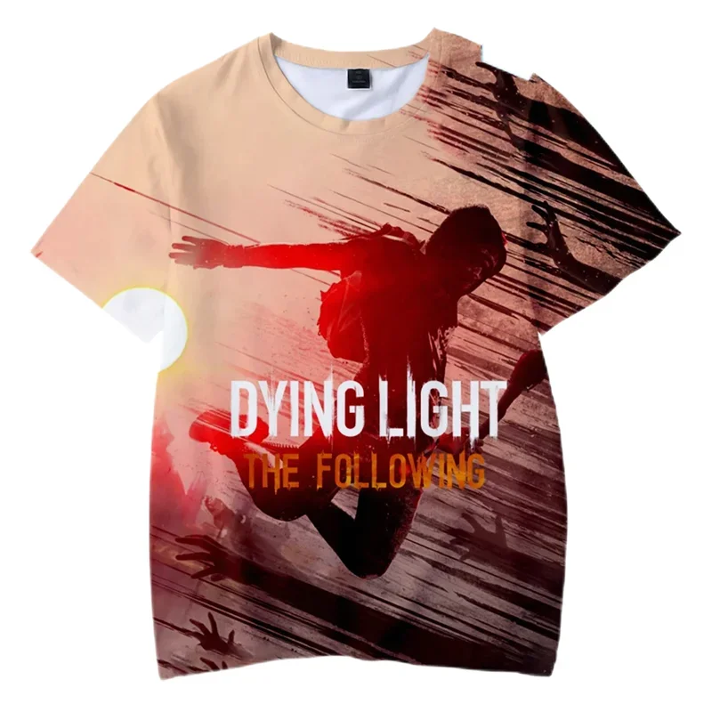 New Game 3D Printed T-shirts for Men, Harajuku Clothing, Men's Fashion T-shirts, Streetwear, Loose Round-neck T-shirts for Boys