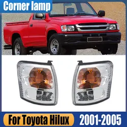 Headlamp With Bulb For Toyota Hilux 2001 2002 2003 2004 2005 Wide Light Turn Signal lamp Front Corner Light Indicator Assembly