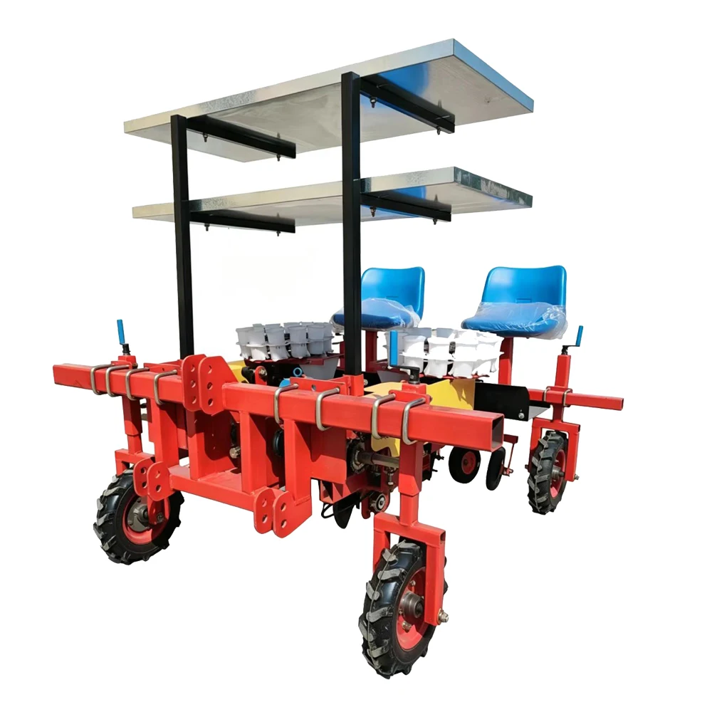 Cucumber Transplanting Machine Vegetable Seed Planter Garlic Planting Equipment