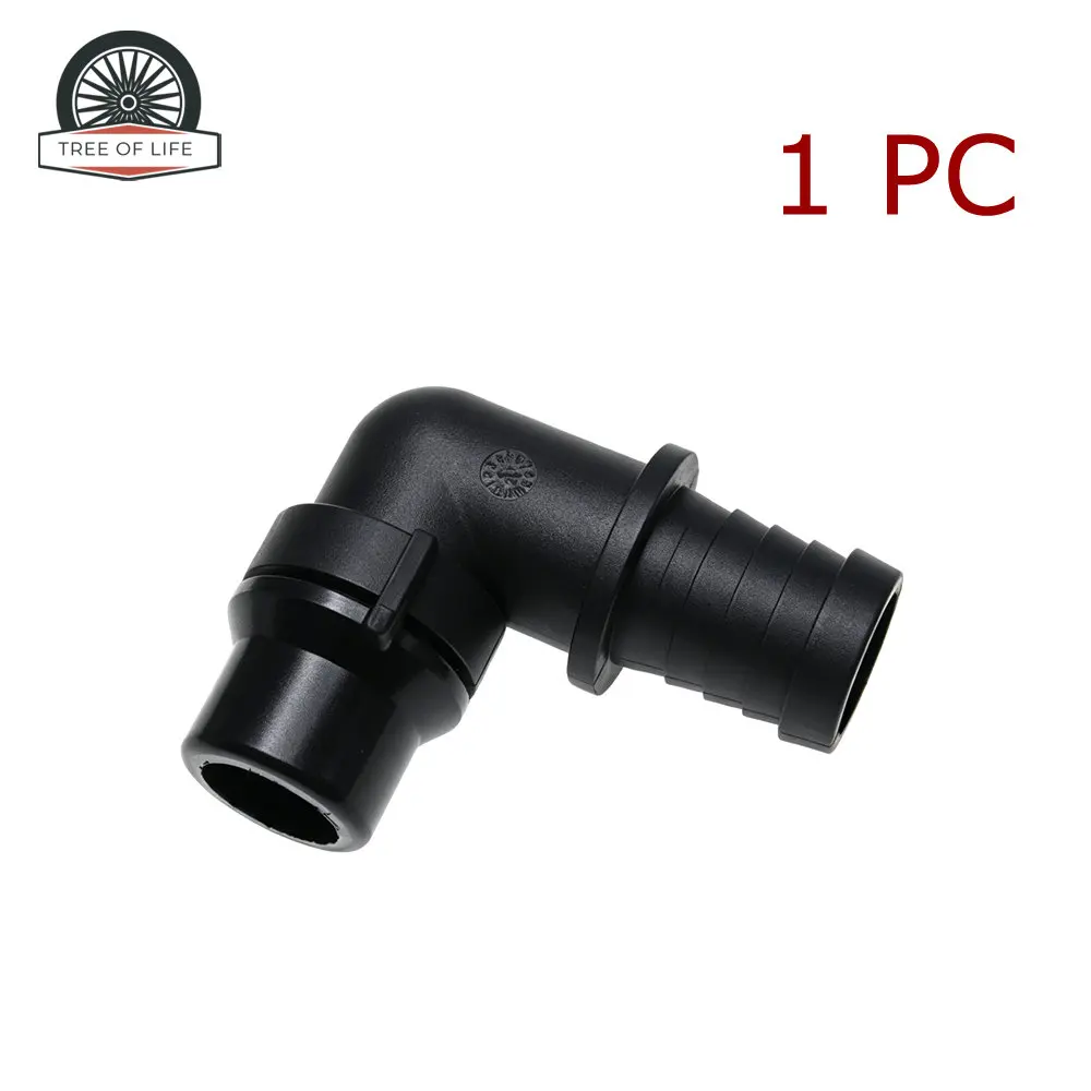 New For Mercedes-Benz Engine HVAC Heater Hose Connector 90-Degree Radiator Water Coolant Hose Flange Pipe Connector NW16