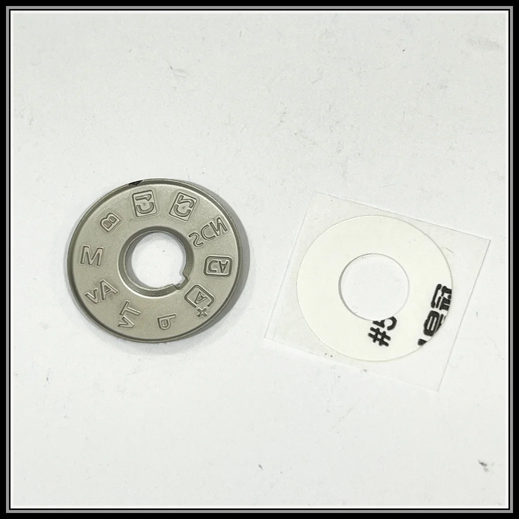 Canon EOS 6D Mark II 6D2 모드 다이얼 패드 턴테이블 패치, 태그 플레이트 명판 카메라 수리 부품의 새로운 기능