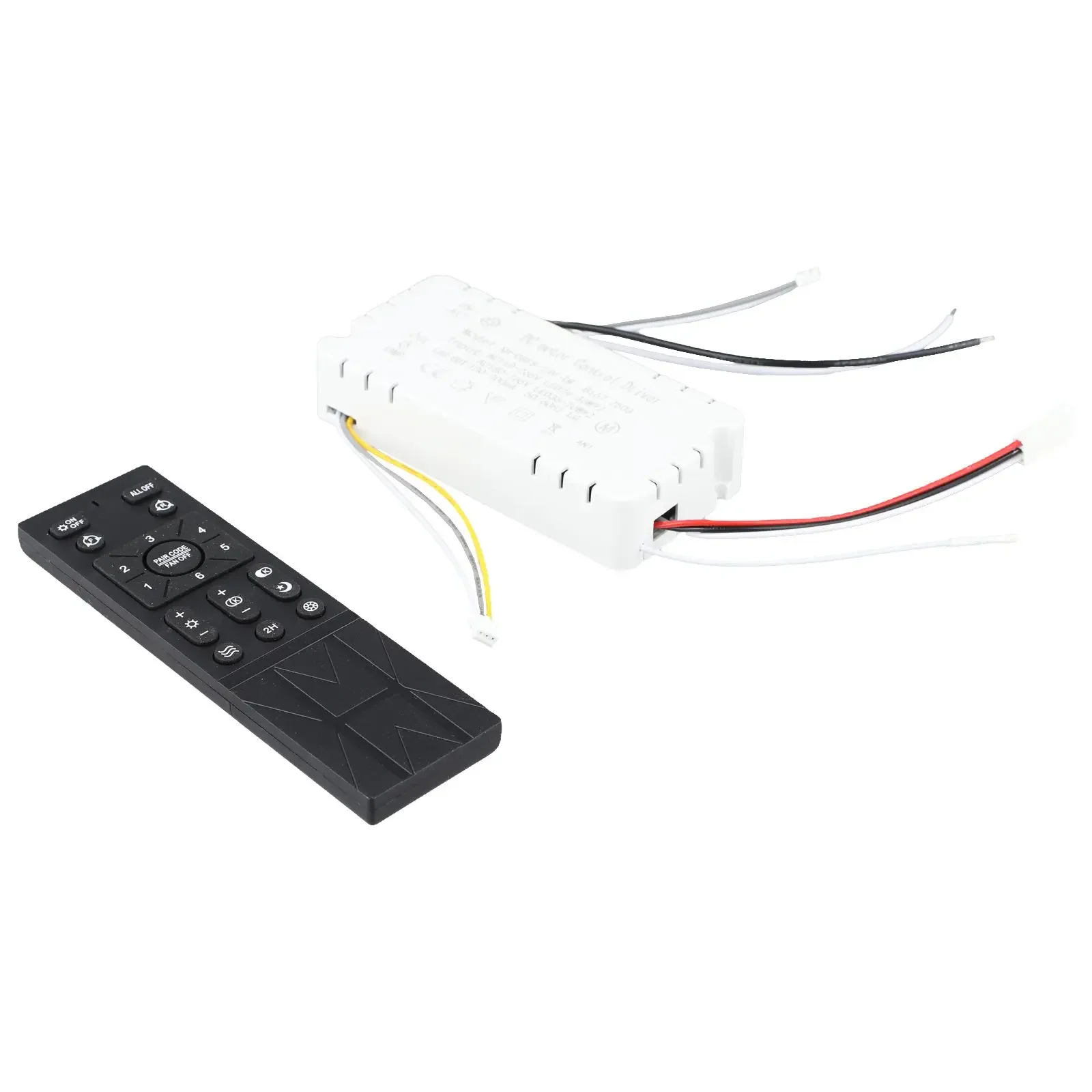 Battery Monitor Remote Variable Control Indoor Use Home Automation Wind Guide Function 6- Fan Settings Battery