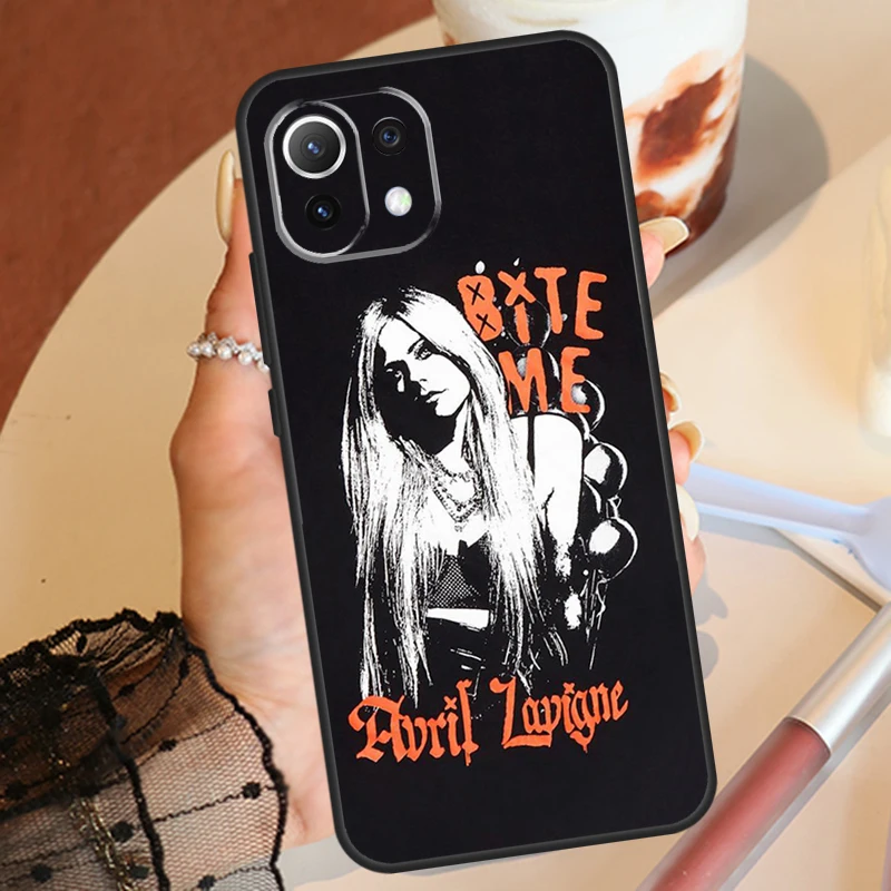 Singer Avril Lavigne Case For POCO X3 X5 F5 Pro M5 M5s F4 X4 GT F3 Xiaomi 11T 12T 13T 13 Pro 12 Lite 12X Coque