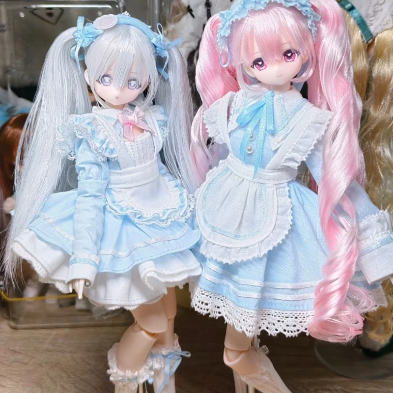 New Mystery Box Saturday Girl Weekly Series 1/6 Rooted Hair BJD Blind Box Caixa Caja Dolls Gift Anime Action Toys Gifts