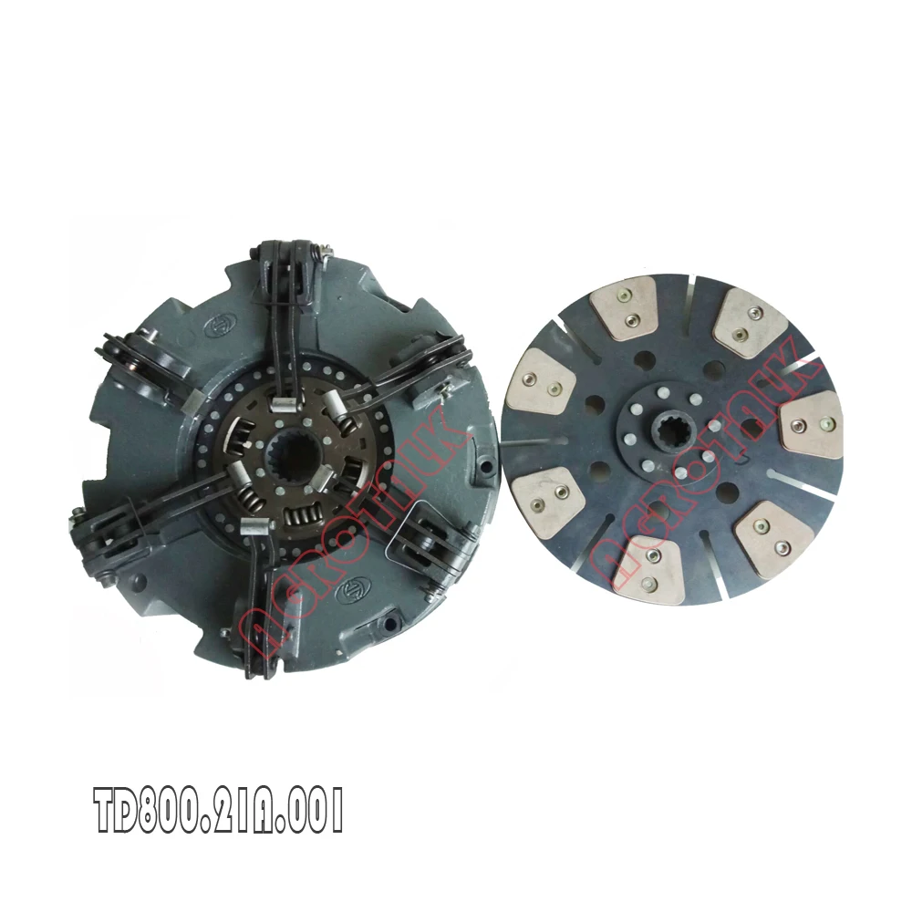 TD800.21A.001, the 12 inch clutch with PTO disc  for Foton TD804 824 tractor, please check the diameter of your clutch