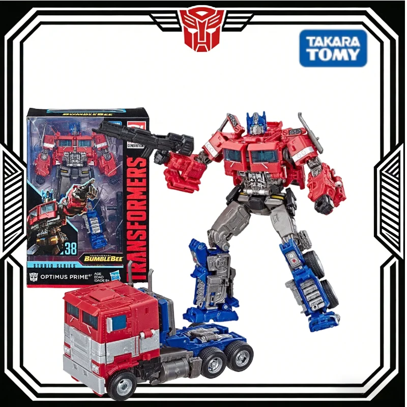 

In Stock Hasbro Studio Series SS38OP V Class Action Figure Bumblebee Movie garage kit Anime Cartoon Transformable Robot