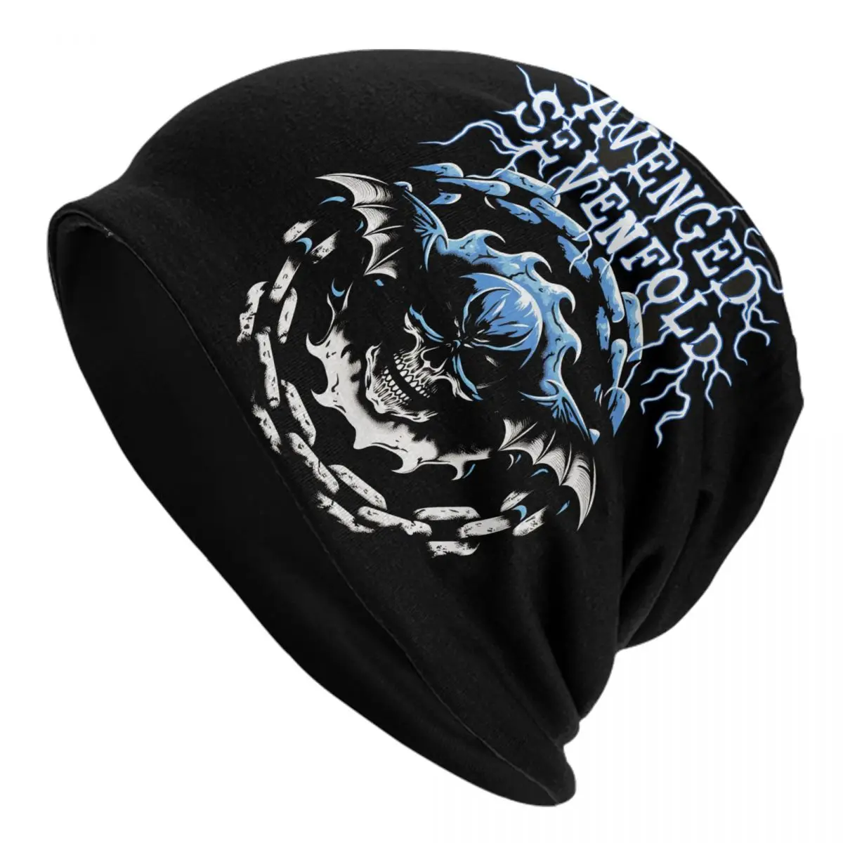 Custom A-Avengeds S-Sevenfolds Punk Gothic Bonnet Hat Knitted Hat Cool Unisex Adult Winter Warm Skullies Beanies Caps