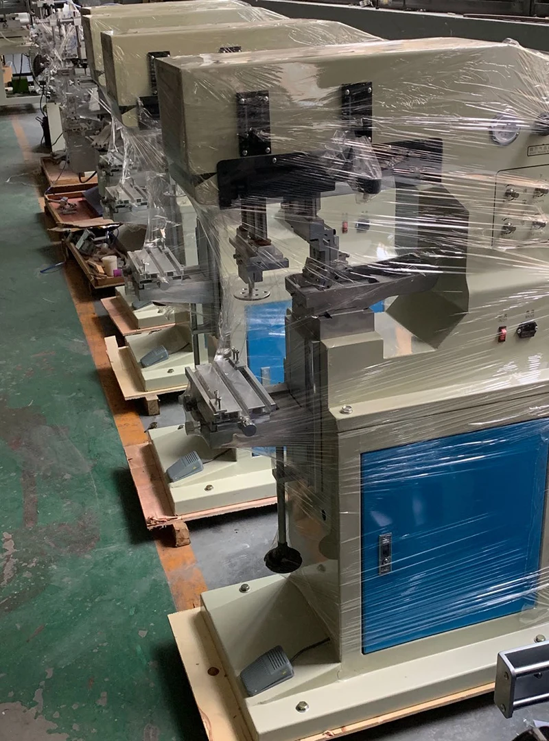 Hot Selling Logo Tampografia Pad Printer Construction Site Helmet Pad Printing Machine