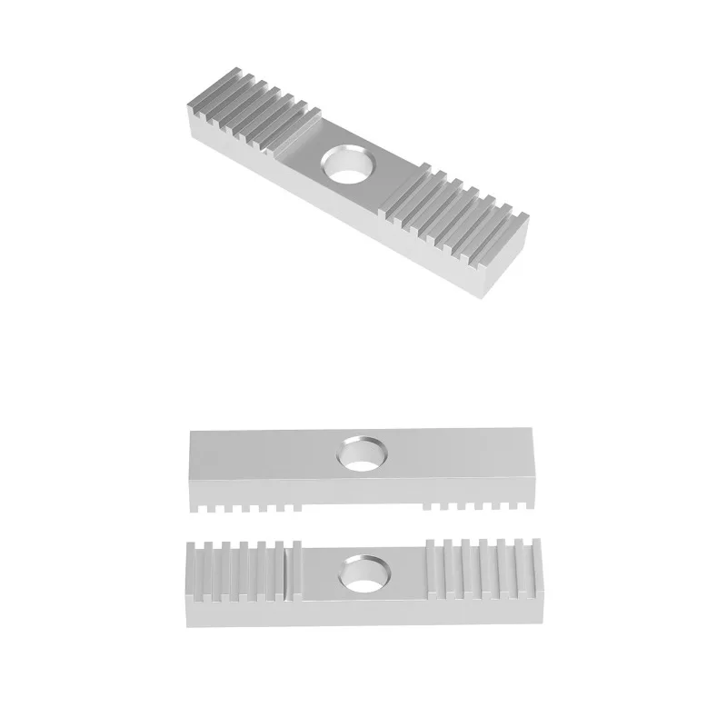 Timing Belt Fixing Aluminum Tooth Clamp, 9x40mm Belt Clip for 3D Printer Reprap Parts