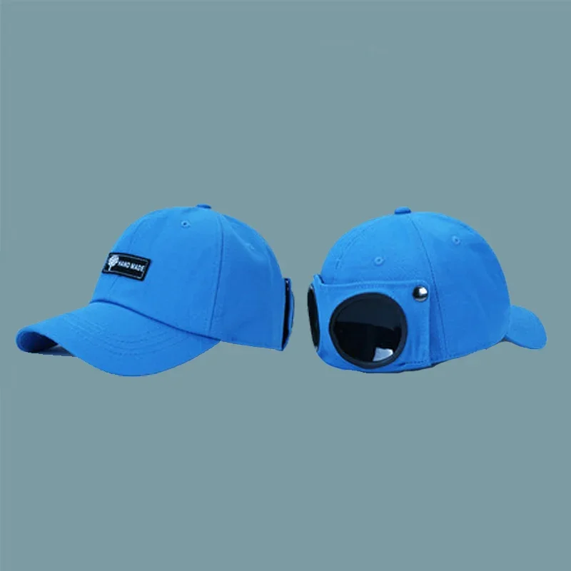 2026 Neue Mode Pilotenmütze Sommer Persönlichkeits-Brillen-Baseballkappe Unisex Trend Sonnenbrillen-Baseballkappe – Detail 6