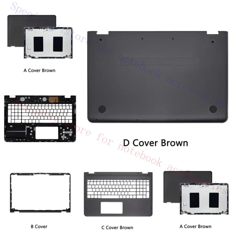 For ENVY TPN-W119 15-AQ M6-AQ AR Laptop LCD Screen Rear Lid Top Case/Back Cover/Front Bezel/keyboard/Bottom Case shell