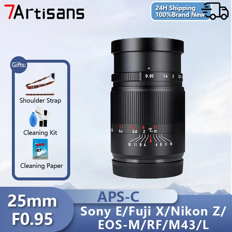 7Artisans 25Mm F0.9…