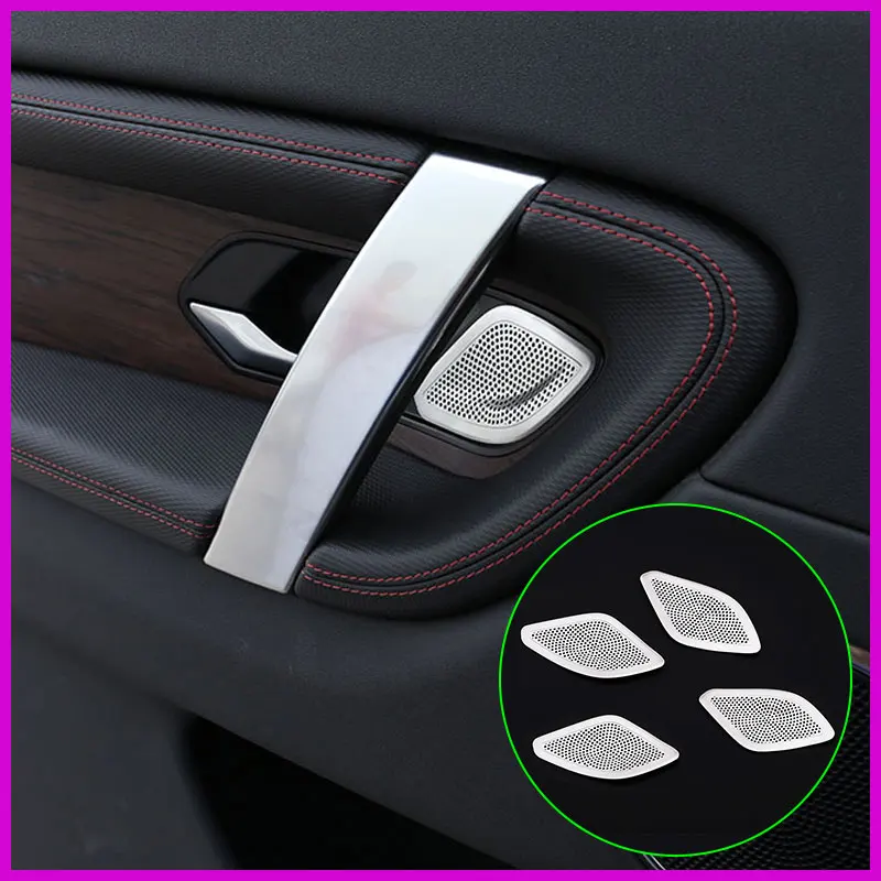 For Land Rover Discovery Sports Car Door Inner Handle Slot Net Cover Car Door Decoration Sticker Handle Net Cover